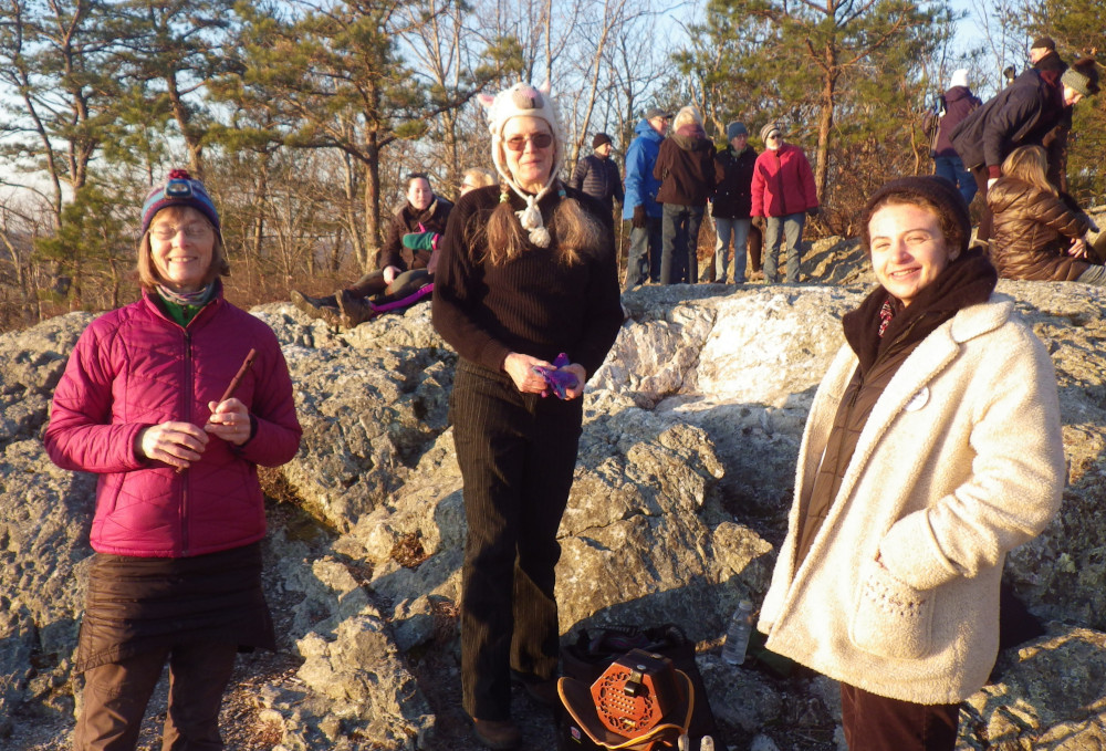Lantern Hill hilltop musicians, Vernal Equinox 2023